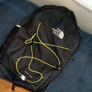 The North Face Black and Yellow Jester Backpack